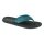 Reef flip-flops The Nox (leather) blue/black men's