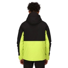 Regatta hiking jacket Highton Stretch III (waterproof, insulated and warm) black/yellow men