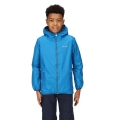 Regatta Rain Jacket Lever II (waterproof, breathable) indigo blue Children