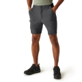 Regatta Travel Light Walking Trousers (water-repellent and quick-drying) short dark grey men's
