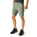 Regatta Travel Light Walking Trousers (water-repellent and quick-drying) short green men's
