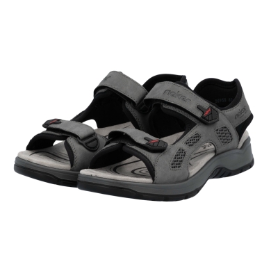 Rieker trekking sandal 26955 grey men's