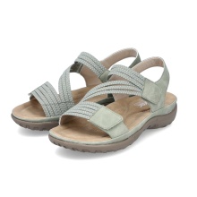 Rieker Sandal 64870-52 light green Ladies