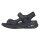 Rieker Sandal 67666 black/grey ladies