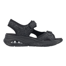 Rieker Sandal 67666 black/grey ladies