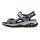 Rieker Sandal 67666 blue/grey ladies