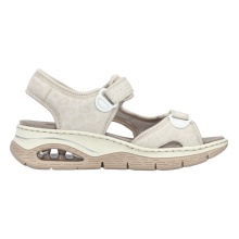 Rieker Sandal 67666 beige Ladies