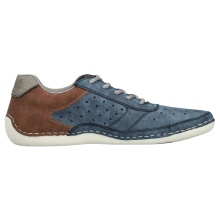Rieker Sneakers 07506 (synthetic leather) blue/brown men's