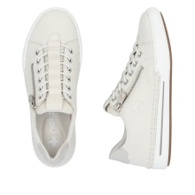 Rieker Sneakers (Smooth Leather) L7250 White Ladies