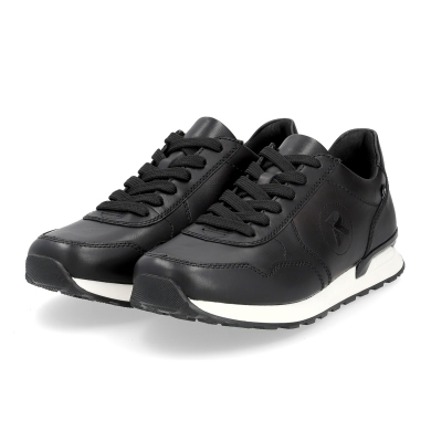 Rieker Sneakers (Smooth Leather) U0304-01 Black Men's