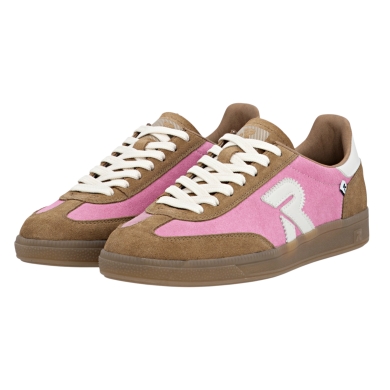 Rieker Sneakers San Diego (smooth leather) pink/brown ladies