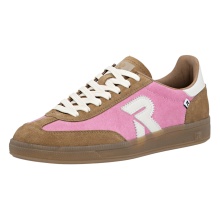 Rieker Sneakers San Diego (smooth leather) pink/brown ladies