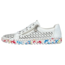 Rieker Sneakers (Smooth Leather) M2357 white/multicoloured Ladies