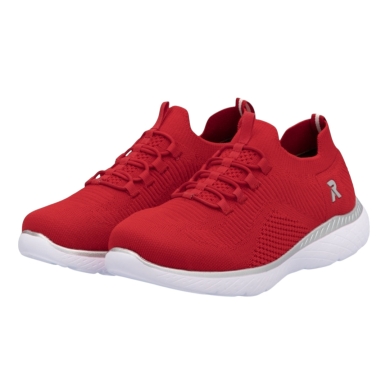 Rieker Sneakers (Textile) M5074 red Ladies