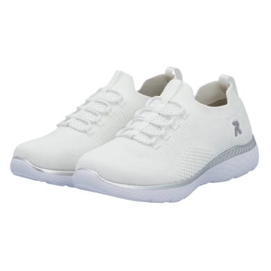 Rieker Sneakers (Textile) M5074 white Ladies