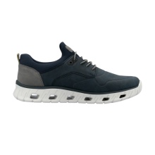 Rieker Sneaker Slipper (Synthetic Leather) 04350-14 Dark Blue Men's