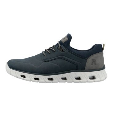 Rieker Sneaker Slipper (Synthetic Leather) 04350-14 Dark Blue Men's