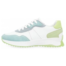 Rieker Sneakers (smooth leather) W1308 white/blue/lime ladies