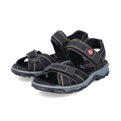 Rieker Trekking Sandals 68851-02 Black Women