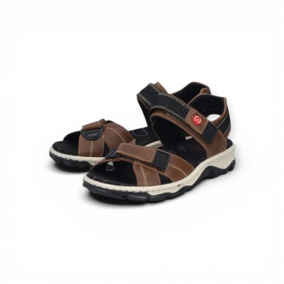 Rieker trekking sandals 68851-22 brown ladies