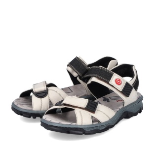 Rieker Trekking Sandals 68851-80 white Women
