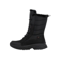 Rieker winter boots W3970 (lace-up boots with inner lining and side zip) black ladies