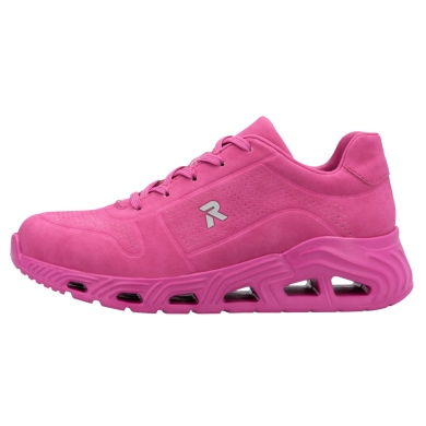 Rieker Sneakers (synthetic leather) N5202 pink ladies
