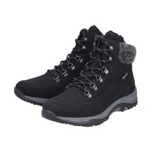 Rieker Winter Boots M9610-00 (Lace-up boots with lining, very warm) black ladies