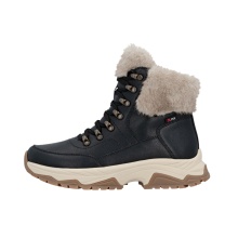 Rieker Winter Boots W3971-00 (Boots with side zip and lining) black ladies