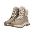 Rieker Winter Boots W3971-20 (Boots with side zip and lining) beige ladies