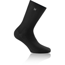 Rohner Daily Sock SupeR (ribbed, non-slip, cotton) black men's - 1 pair