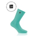 Rohner Day Sock SupeR (ribbed, non-slip, cotton) mint green Men - 1 Pair