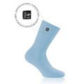 Rohner Day Sock SupeR (ribbed, non-slip, cotton) baby blue Men 1 Pair