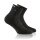 Rohner Trek Everyday Quarter Walking Socks (pleasant foot climate and maximum comfort) black - 1 pair