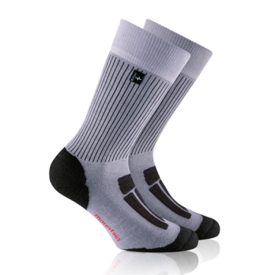 Rohner Trekking Socks Crew Mountain Trekking (antibacterial, foot wellness) lavender violet - 1 pair