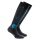 Rohner Winter Ski Socks Carving l/r (warm, antibacterial) black/blue - 1 pair