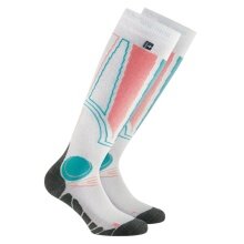 Rohner Winter Ski Socks Carving l/r (warm, antibacterial) white - 1 pair