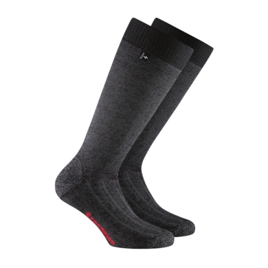 Rohner Winter Ski Socks Expedition (Merino Wool, warm) grey - 1 pair