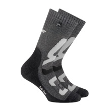Rohner Trekking Socks Hiking grey/black Men's - 1 Pair