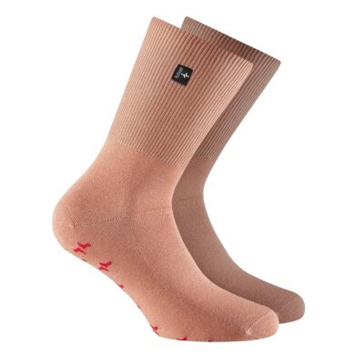 Rohner Sportsock Grip old pink - 1 pair