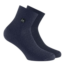 Rohner Daily Sock SupeR WO Quarter Dark Navy - 1 Pair
