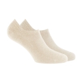 Rohner Daily Sock Sneaker SupeR WO Footie cream white - 1 pair
