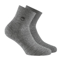 Rohner Daily Sock SupeR WO Quarter Medium Grey - 1 Pair