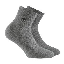 Rohner Daily Sock SupeR WO Quarter Medium Grey - 1 Pair
