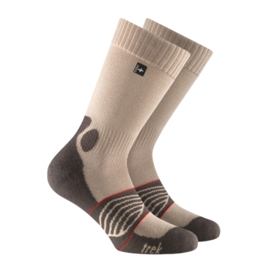 Rohner Trekking Sock Trek-Power l/r (antibacterial, bioceramic) beige - 1 pair