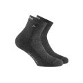 Rohner Trek Everyday Quarter Walking Socks (pleasant foot climate and maximum comfort) anthracite grey - 1 pair