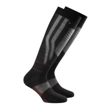Rohner Winter Ski Socks Ultra Light black/grey - 1 pair
