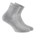 Rohner Dynamic Merino Quarter Walking Socks Light Grey - 1 Pair