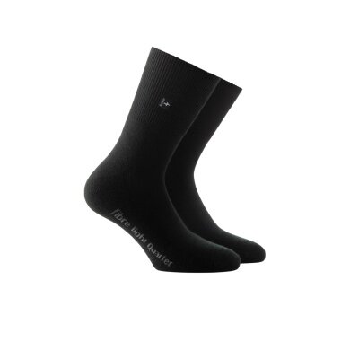 Rohner Hiking Socks Fibre Light Quarter (Mixed Fabric) black - 1 Pair