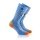 Rohner Winter Ski Sock Penguin (wool blend, high comfort) blue Kids - 1 Pair
